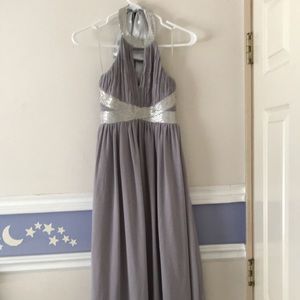 Lulus gray dress.